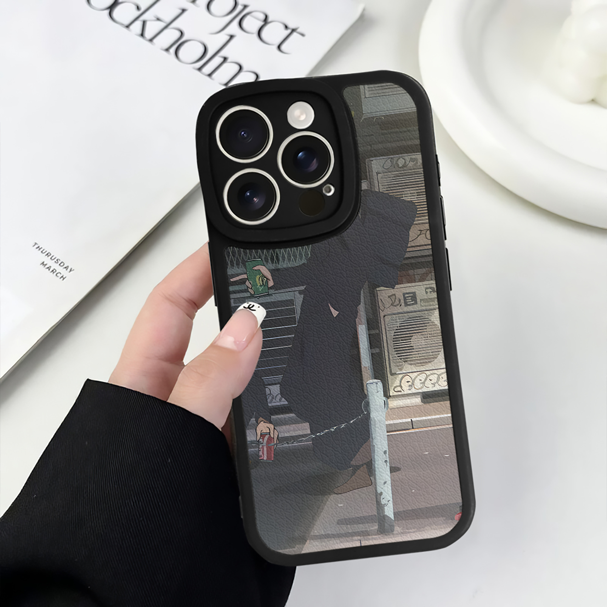 （画像用） SPY×FAMILY间谍家家酒 【iPhone 16シリーズ対応】シリコンスマホケース（レザー調） 材質：シリコン